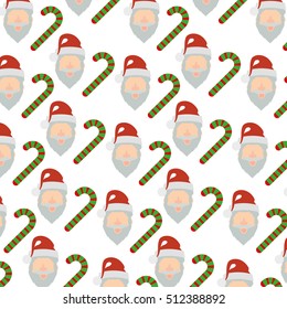 merry christmas sweet cane decoration vector illustration design