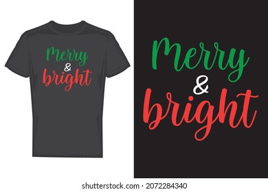 Merry Christmas t shirt design