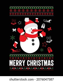 Merry Christmas t shirt design