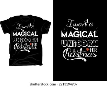 Merry christmas T Shirt design vector art