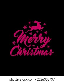 MERRY CHRISTMAS T SHIRT DESIGN
