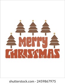 Merry Christmas t shirt design. Christmas t shirt design.	