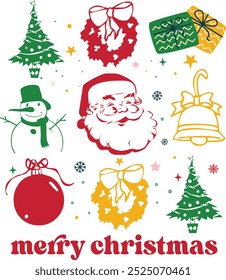 Merry Christmas t shirt design