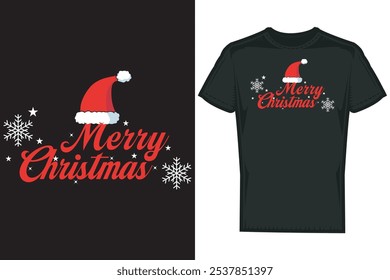 Merry christmas T shirt Design
