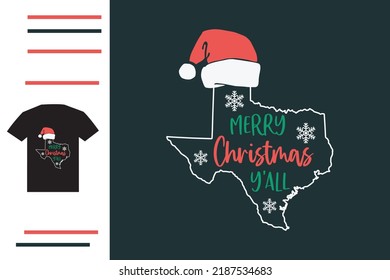 Merry Christmas t shirt for Texan