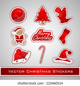 Merry Christmas tag. EPS 10.