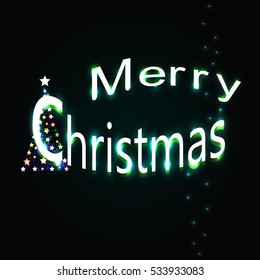 Merry Christmas text