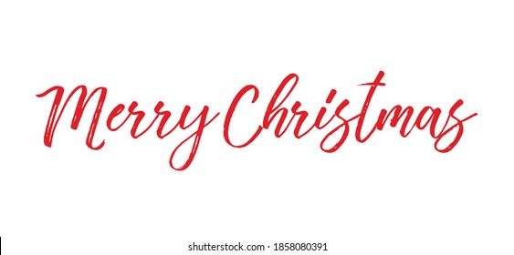 Merry Christmas Text, Merry Christmas Background Christmas Greeting Card, Christmas Card, Holiday Card, Digital Greeting Card, Handwritten Text, Vector Illustration Background