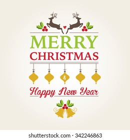 Merry Christmas Text Design