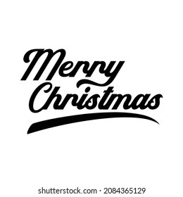 Merry Christmas, Text Design is suitable for screen printing t-shirts, hats, sweaters and can be used for banners, pamphlets etc.