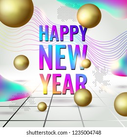 Merry Christmas text design. Vector logo, typography. Usable as banner, greeting card, gift package etc.