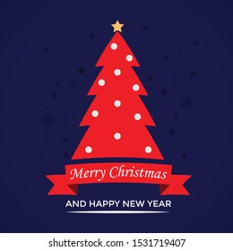 Merry Christmas text design. Vector logo, typography. Usable as banner, greeting card, gift package etc.