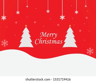 Merry Christmas text design. Vector logo, typography. Usable as banner, greeting card, gift package etc.