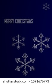 Merry Christmas text design. Vector illustration for logo, cards, labels, web, banners, icon. Vector EPS 10.