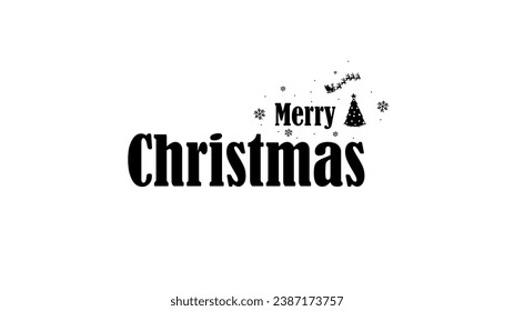 Merry Christmas text. Greeting card. Modern brush calligraphy. Merry Christmas black and white. Hand drawn lettering to winter holiday,merry christmas hand drawn lettering banner.handwritten. text