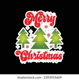 Feliz Navidad | Merry Christmas último vector | Vector de Navidad | Feliz diseño navideño