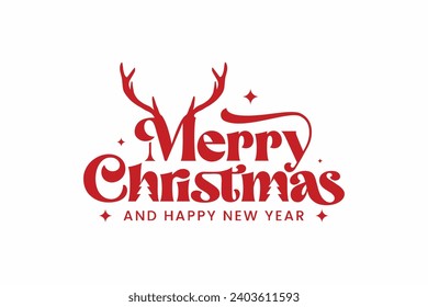 Merry Christmas text | Merry Christmas latter vector | Christmas vector | Merry Christmas Design