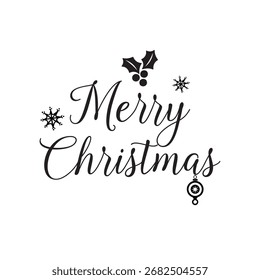 Texto de Navidades alegres | Vector de Navidades alegres | Vector de Navidades | Diseño de Navidades alegres