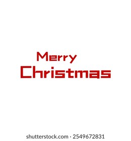 Merry Christmas text | Christmas vector | Merry Christmas Design, Christmas greeting Card, Digital Greeting Card, Holiday Card, Calligraphy Font in red colour.