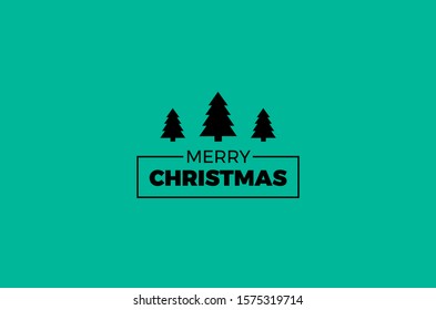 Merry christmas text vector image