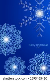 Merry christmas text vector. Lettering for invitation, wedding and greeting card, prints and posters. EPS 10.