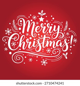 Frohe Weihnachten Text.Frohe Weihnachten letztere Vektor .Christmas Vektor. Weihnachten nahtloses Muster.