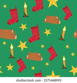 Merry Christmas texture. Easy to edit vector file.  