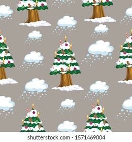 Merry Christmas texture. Easy to edit vector file.  