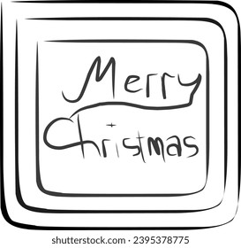Fröhliche Weihnachtstextur, Vektorgrafik