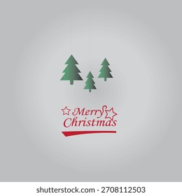 Diseño de tema de Navidades alegres con archivo de Vector de árbol