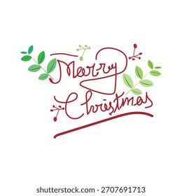 Tema de Navidades alegres Diseño de Vector de color de Graphis