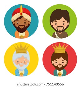 merry christmas three magic and wise kings