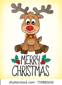Merry Christmas topic image - eps10 vector illustration.