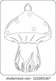 Merry Christmas toys Coloring Page for kids