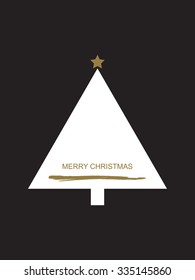 Merry Christmas. Christmas tree.