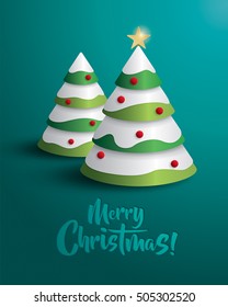 Merry Christmas! Christmas tree.