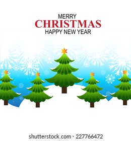 merry christmas tree background