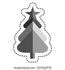 merry christmas tree celebration