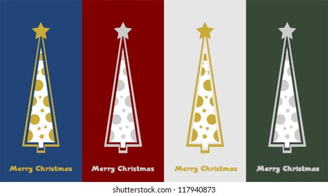 Merry Christmas - Christmas Tree with decoration