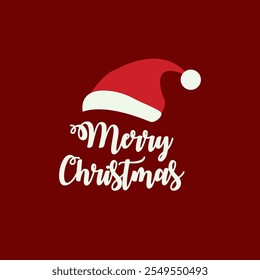 Merry Christmas tree with decorative template