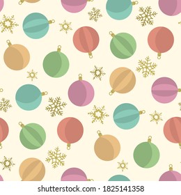 Merry Christmas tree toys pattern Happy new year holidays elements background/ Merry Christmas background