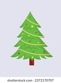 Feliz arte vectorial de Navidad.