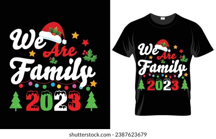 Merry Christmas Trend T-shirt Design Holly day