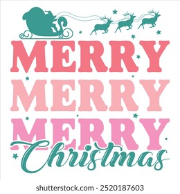 MERRY CHRISTMAS  CHRISTMAS T-SHIRT DESIGN  