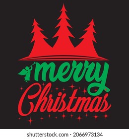Merry Christmas, t-shirt design vector file.