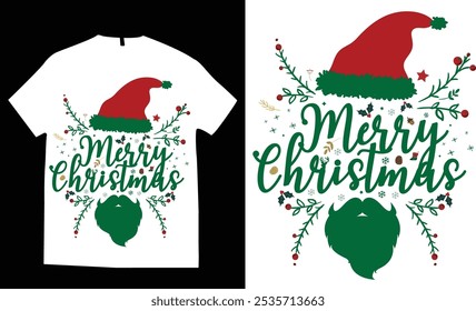 Merry Christmas tshirt design vector
