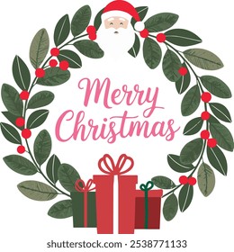 Merry Christmas T-Shirt Design Vector Illustration Art