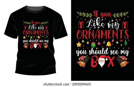 Merry Christmas - Christmas T-shirt Design, Vintages T-shirt, Vector, Christmas Tree, Happy Christmas Day Gift