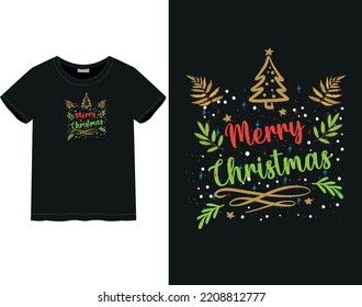 Merry Christmas | Christmas T-shirt |Holiday mood | male and female t-shirt | Happy Christmas | Xmas day