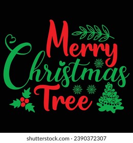 Merry Christmas T-shirt Reindeer Christmas T-Shirt Elf outfit Elf Costume Xmas Family Holiday Gift Santa Claus Christmas Red Tree